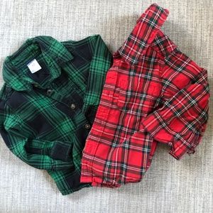 Carter's Plaid Tops